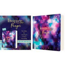 Inspire Prayer NLT Creative Journaling Bible - Paperback