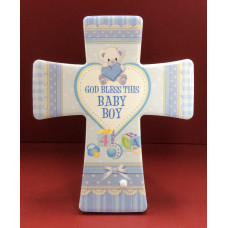 God Bless This Baby Boy - Blue Cross