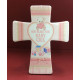 God Bless This Baby Girl - Pink Cross