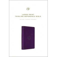 ESV Large Print Value Thinline Reference - Trutone Lavender Ornament