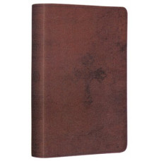 ESV Compact Trutone Walnut - weathered Cross Design