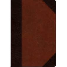 ESV Student Study Bible - Tru-Tone Brown/Cordovan Portfolio Design