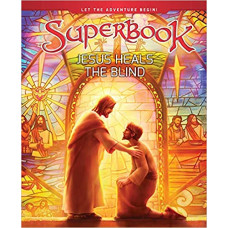 Jesus Heals the Blind - Superbook Hardcover