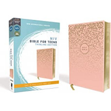 NIV Bible for Teens Thinline Edition - Pink Leathersoft