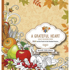 A Grateful Heart Adult Colouring Book - Passio
