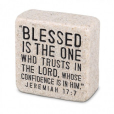 Blessed is the one Scripture Stone