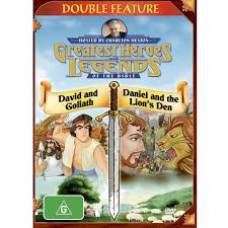 Greatest Heroes and Legends of the Bible - David and Goliath / Daniel and the Lion's Den - DVD (LWD)