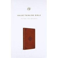 ESV Value Thinline Bible - Trutone Tan Ornament