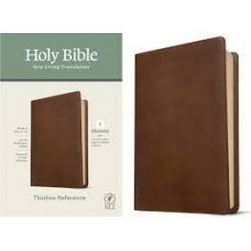 NLT Thinline Reference Bible Filament Enabled - Rustic Brown Leatherlike 