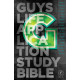 NLT Guys Life Application Study Bible - Hardcover