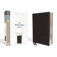 NIV Heritage Bible - Black Leathersoft (LWD)