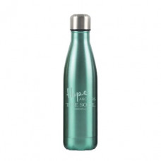 Drink Bottle Hope Anchors the Soul - Mint Green Stainless Steel