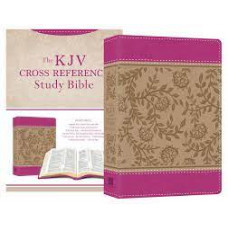 KJV Cross Reference Study Bible - Peony Blossoms (LWD)