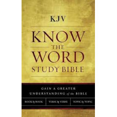 KJV Know the Word Study Bible - Hard Cover (LWD)