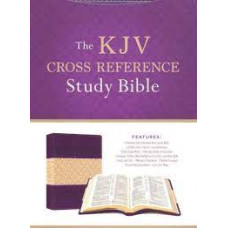 KJV Cross Reference Study Bible - Purple Imitation Leather (LWD)