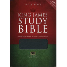 KJV Study Bible - Black Bonded Leather 