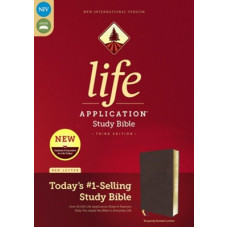NIV Life Application Study Bible - Third Edition - Burgundy Bonded Leather 