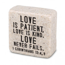 Love Scripture Stone