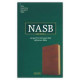 NASB Large Print Thinline Bible - Burgundy Bonded Leather