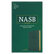 NASB Large Print Personal Size Reference Bible - 2020 Edition - Olive Leathertouch