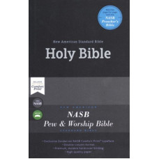 NASB Pew and Worship Bible - Hard Cover