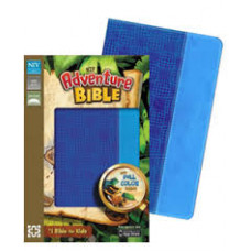 NIV Adventure Bible - Electric Blue / Ocean Blue