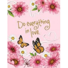 NIV Artisan Collection Bible For Girls - PInk Daisies Cloth Over Board
