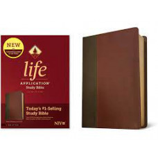 NIV Life Application Study Bible - Third Edition - Brown and Mahogany LeatherLike