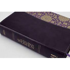 NKJV Study Bible for Women - Plum & Lilac Floral LeatherTouch Indexed