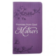 Promises from God for Mothers - Christian Art - Purple Leathersoft