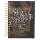Journal Refuge and Strength - Spiral Bound