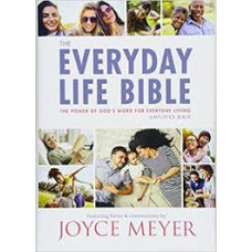 The Everyday Life Bible - Amplified Version Commentary by Joyce Meyer - Hard Cover