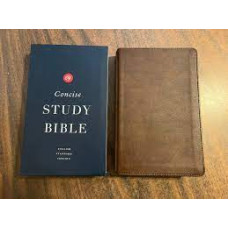 ESV Concise Study Bible - TruTone Brown